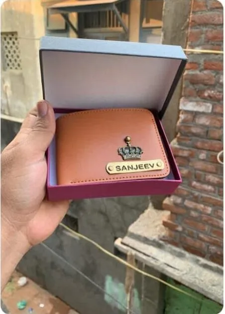 Customized Men's Leather Wallet