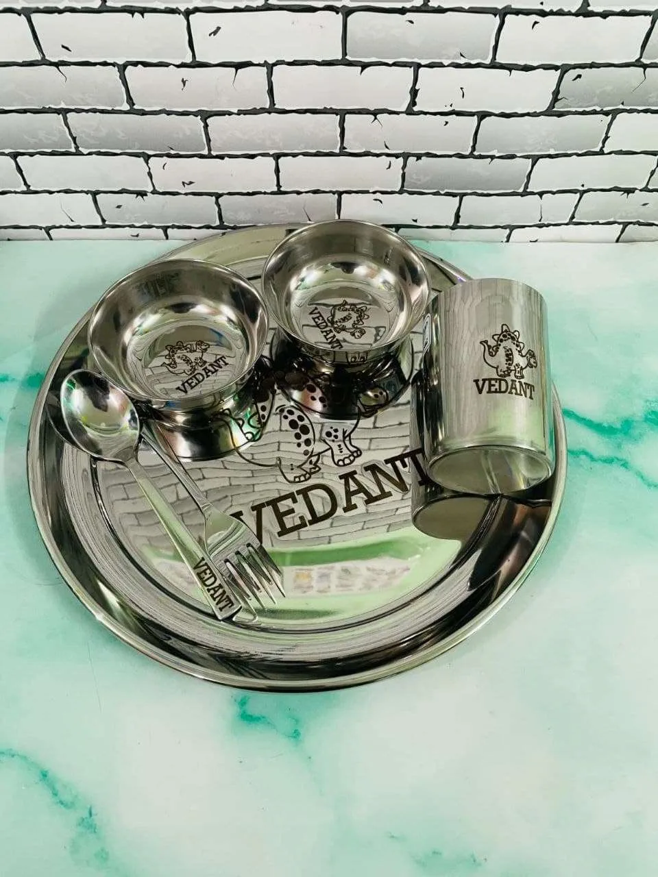 Customized Circle Plate Set