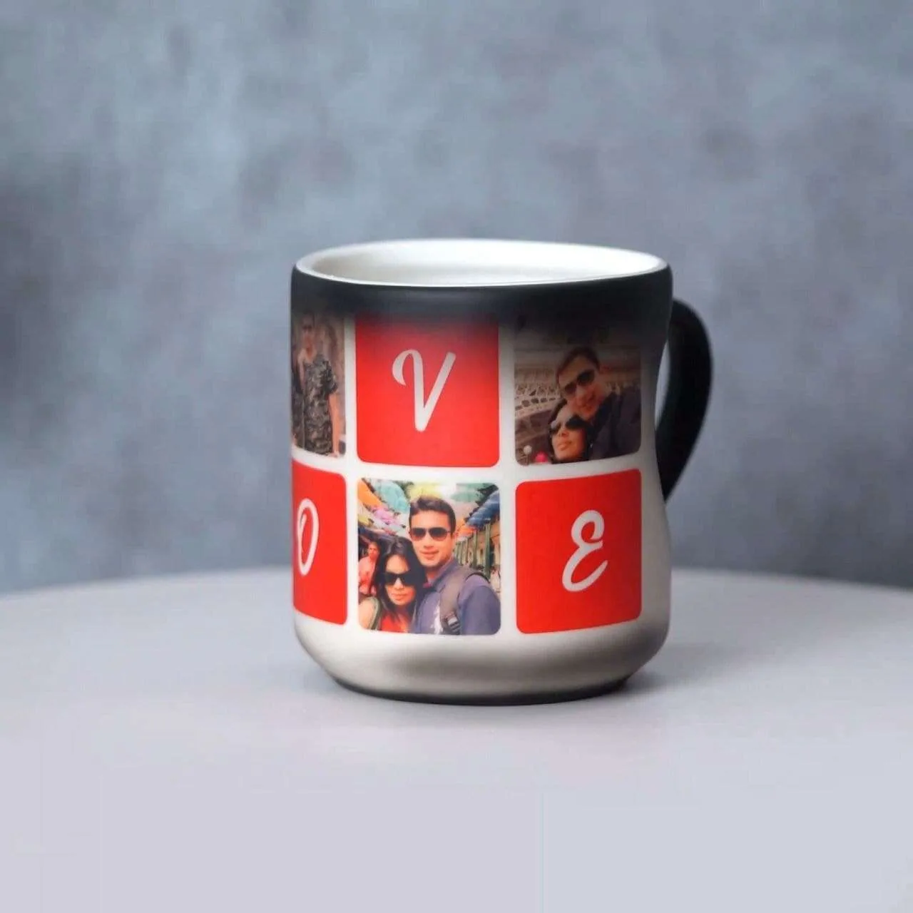 Heart Handle Magic Mug