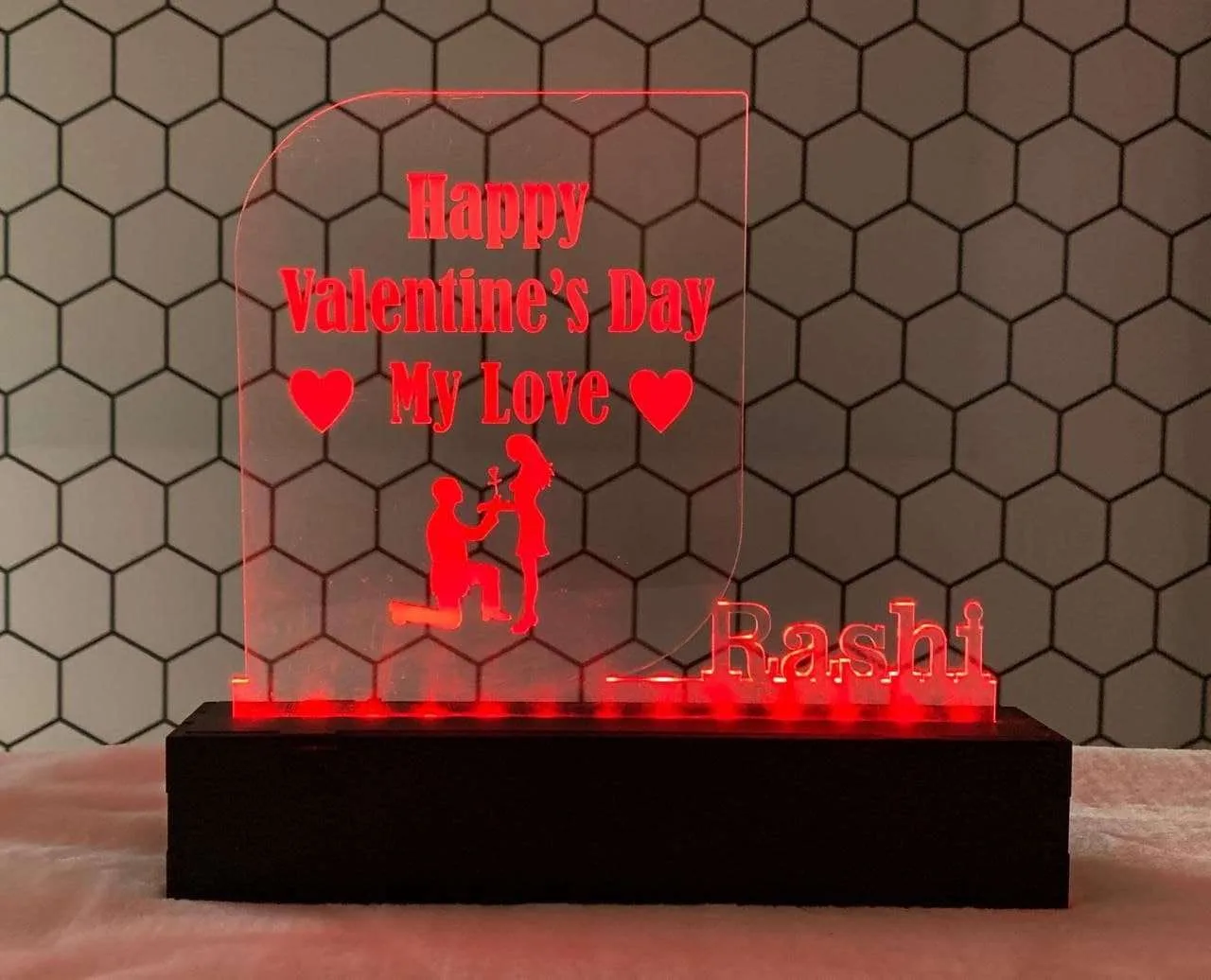 Beautiful Valentines Day LED Sketch